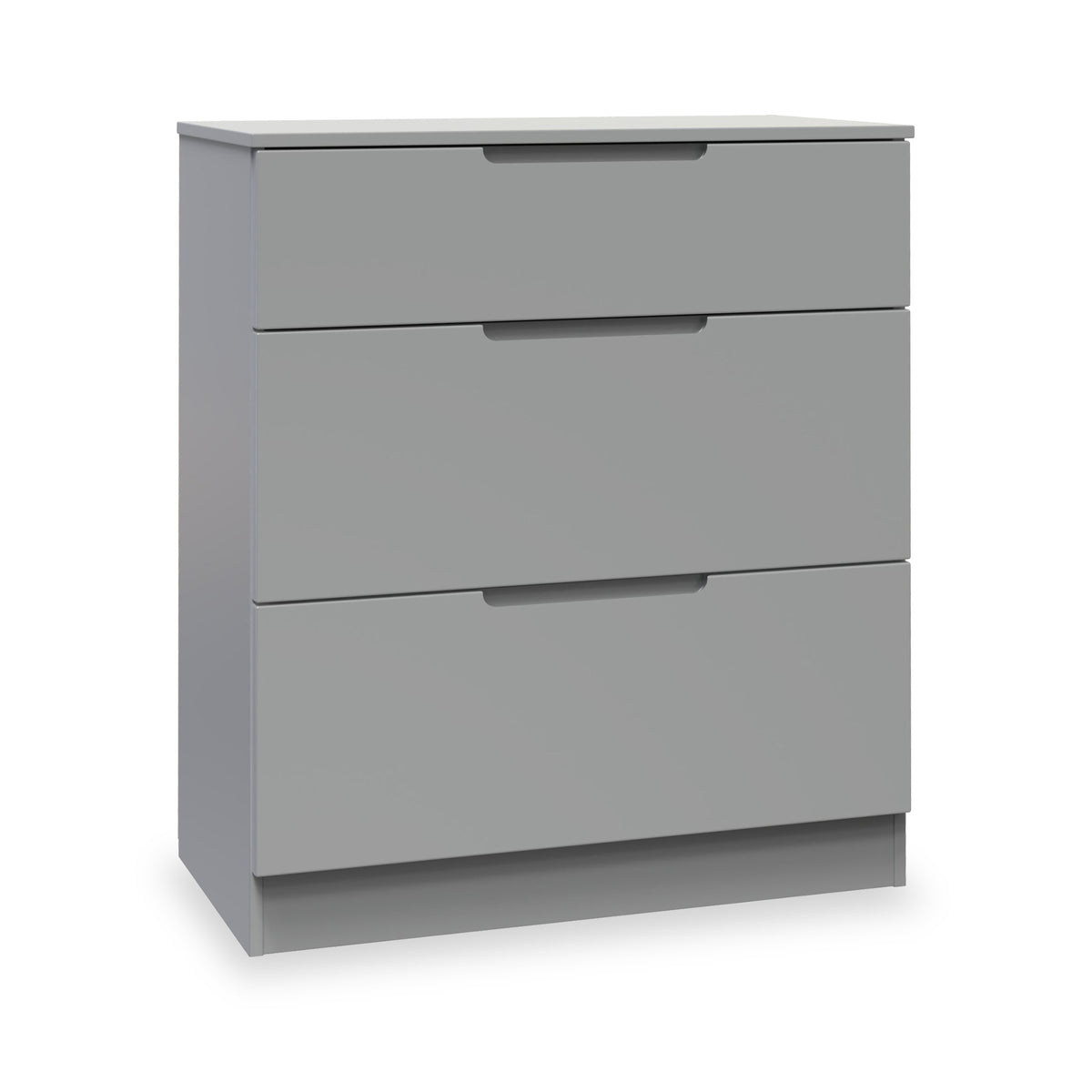 Henshaw 3 Drawer Deep Chest Dusk Grey from Roseland Furniture