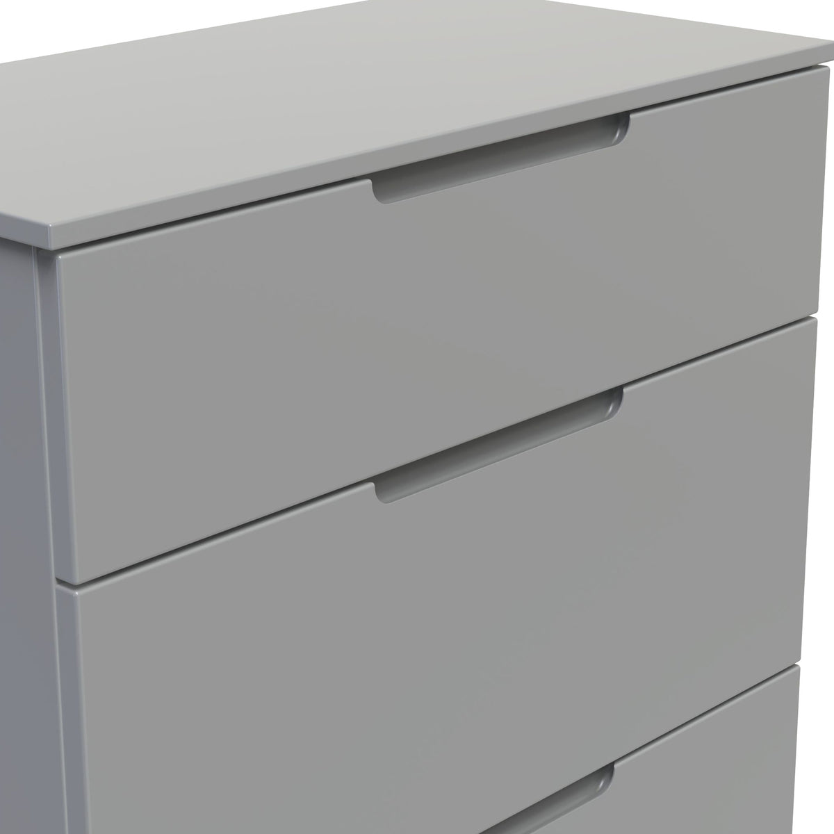 Henshaw 3 Drawer Deep Chest Dusk Grey from Roseland Furniture