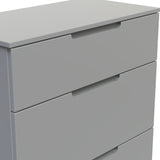 Henshaw 3 Drawer Deep Chest Dusk Grey from Roseland Furniture