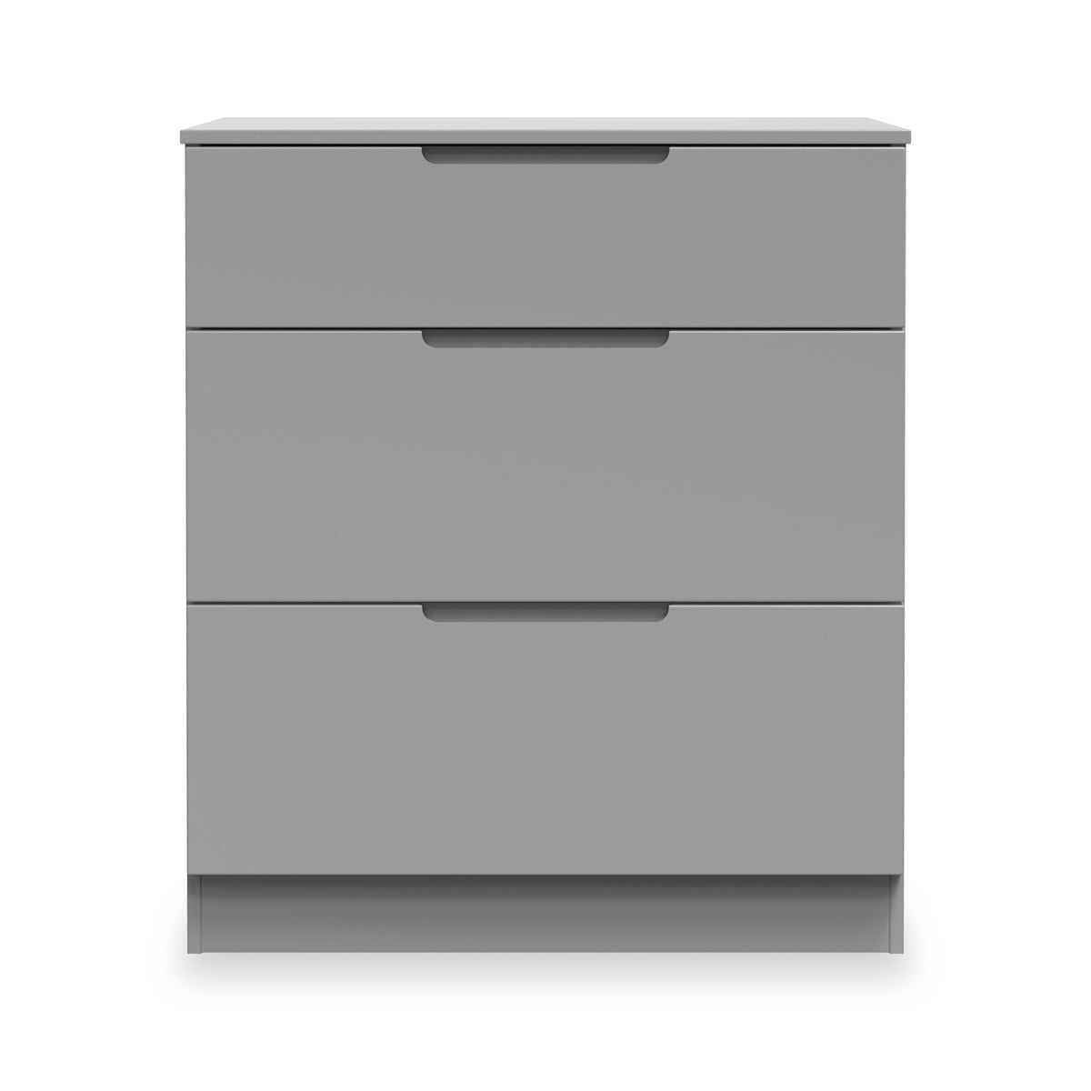 Henshaw 3 Drawer Deep Chest Dusk Grey from Roseland Furniture
