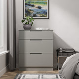 Henshaw 3 Drawer Deep Chest Dusk Grey from Roseland Furniture