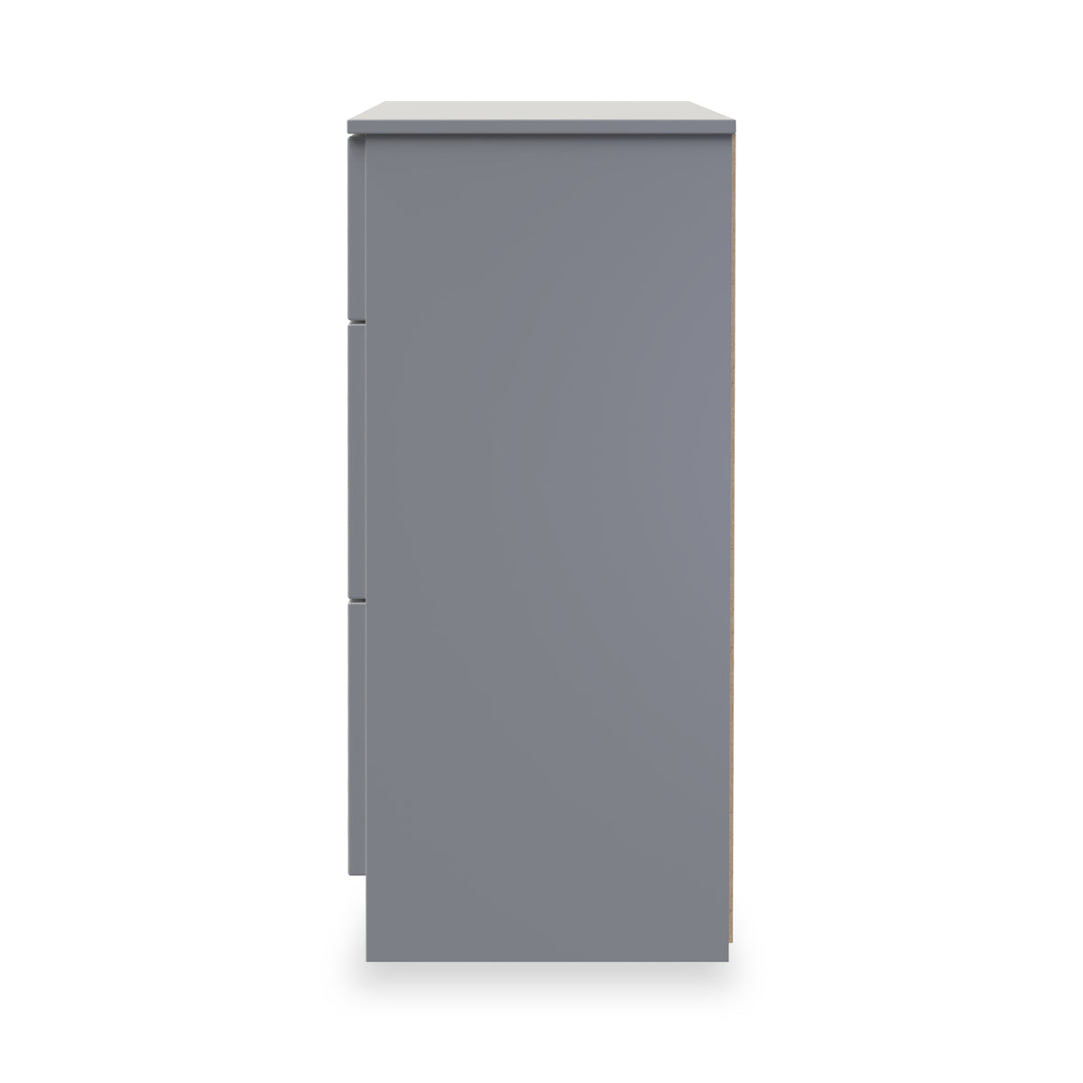 Henshaw 3 Drawer Deep Chest Dusk Grey from Roseland Furniture