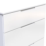 Henshaw 3 Drawer Deep Chest White from Roseland Furniture