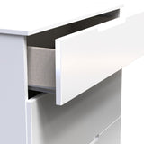 Henshaw 3 Drawer Deep Chest White from Roseland Furniture
