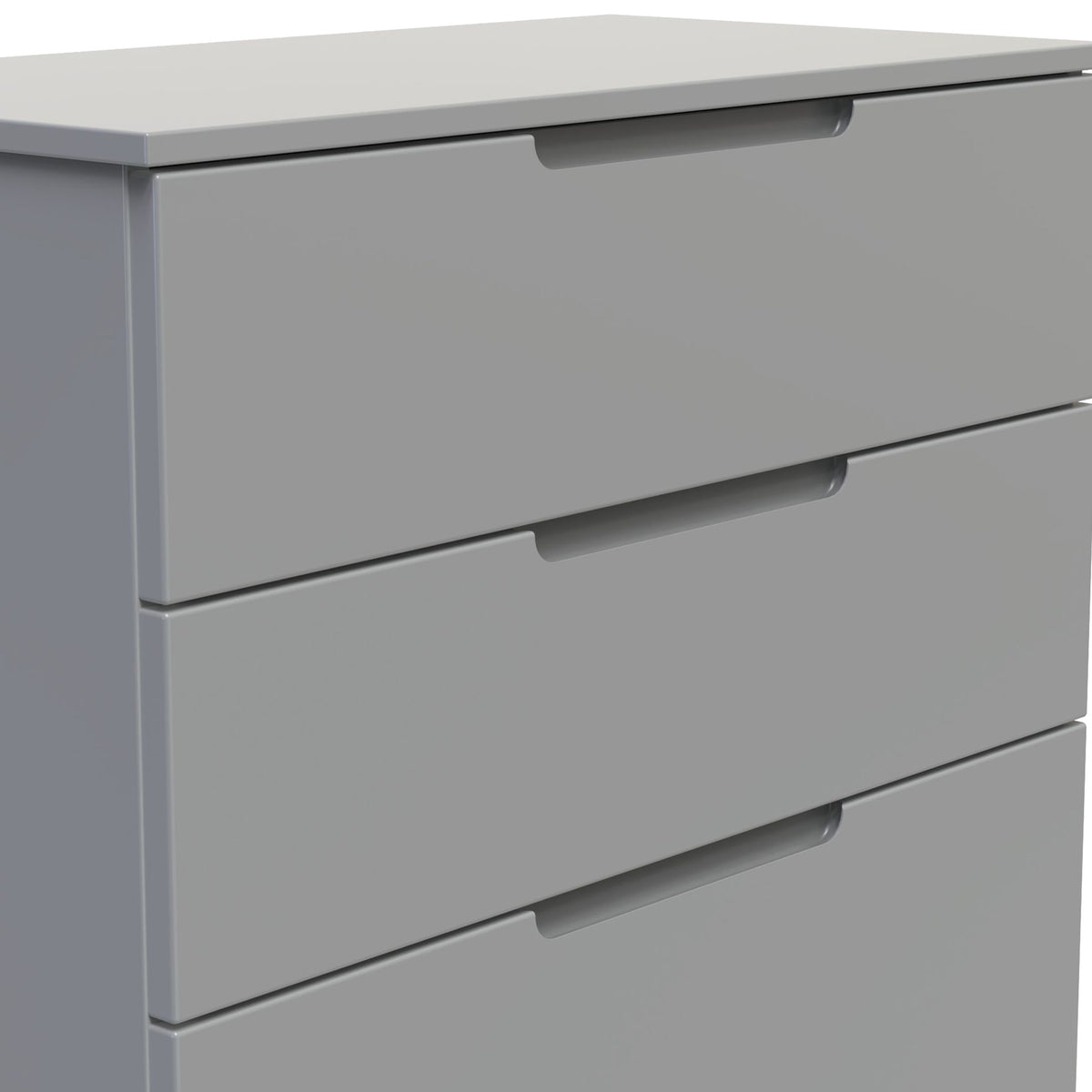 Henshaw 4 Drawer Deep Chest Dusk Grey from Roseland Furniture
