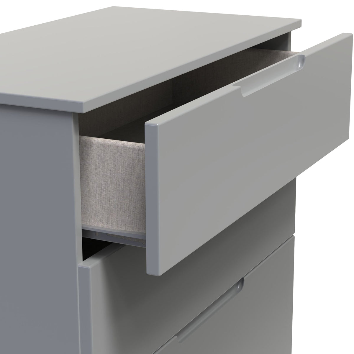 Henshaw 4 Drawer Deep Chest Dusk Grey from Roseland Furniture