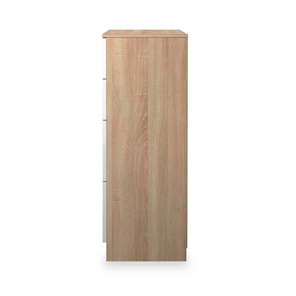 Henshaw 4 Drawer Deep Chest White Oak from Roseland Furniture
