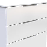 Henshaw 4 Drawer Deep Chest White from Roseland Furniture
