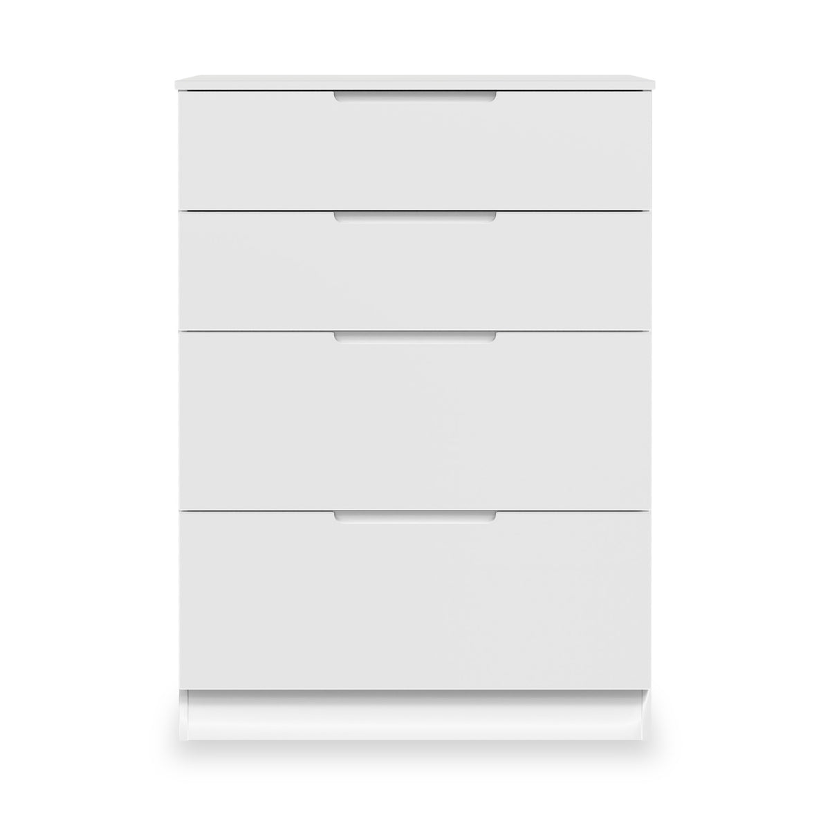 Henshaw 4 Drawer Deep Chest White from Roseland Furniture