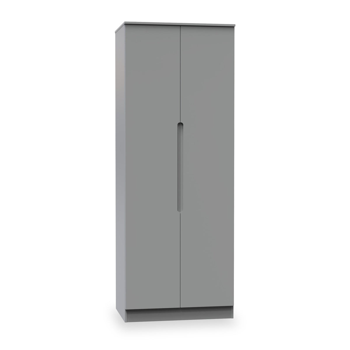 Henshaw Tall Double Wardrobe Dusk Grey from Roseland Furniture