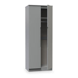 Henshaw Tall Double Wardrobe Dusk Grey from Roseland Furniture
