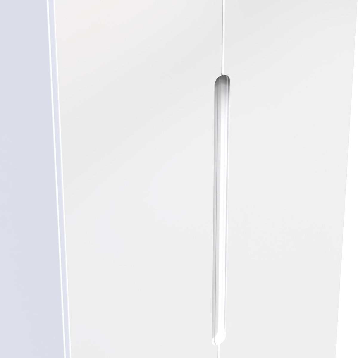 Henshaw 2 Drawer Double Wardrobe White from Roseland Furniture