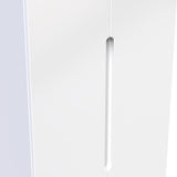 Henshaw 2 Drawer Double Wardrobe White from Roseland Furniture