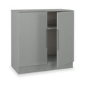 Henshaw 2 Door Small Sideboard Dusk Grey from Roseland Furniture