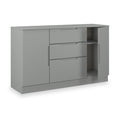 Henshaw 3 Drawer XL Sideboard Dusk Grey from Roseland Furniture