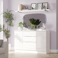 Henshaw 3 Drawer XL Sideboard White from Roseland Furniture