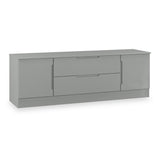 Henshaw Small TV Unit Dusk Grey from Roseland Furniture