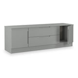 Henshaw Small TV Unit Dusk Grey from Roseland Furniture