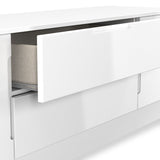 Henshaw Small TV Unit White from Roseland Furniture