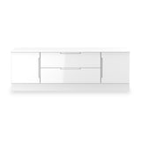 Henshaw Small TV Unit White from Roseland Furniture