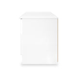 Henshaw Small TV Unit White from Roseland Furniture