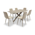 Hadley 160cm Dining Table from Roseland Furniture