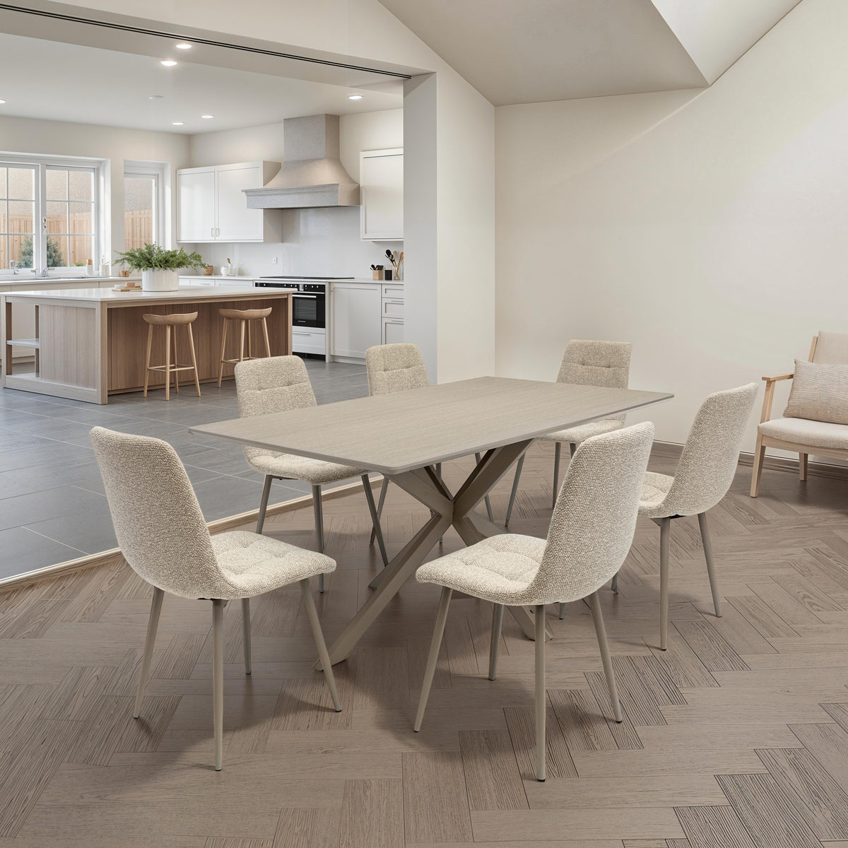 Hadley 160cm Dining Table from Roseland Furniture