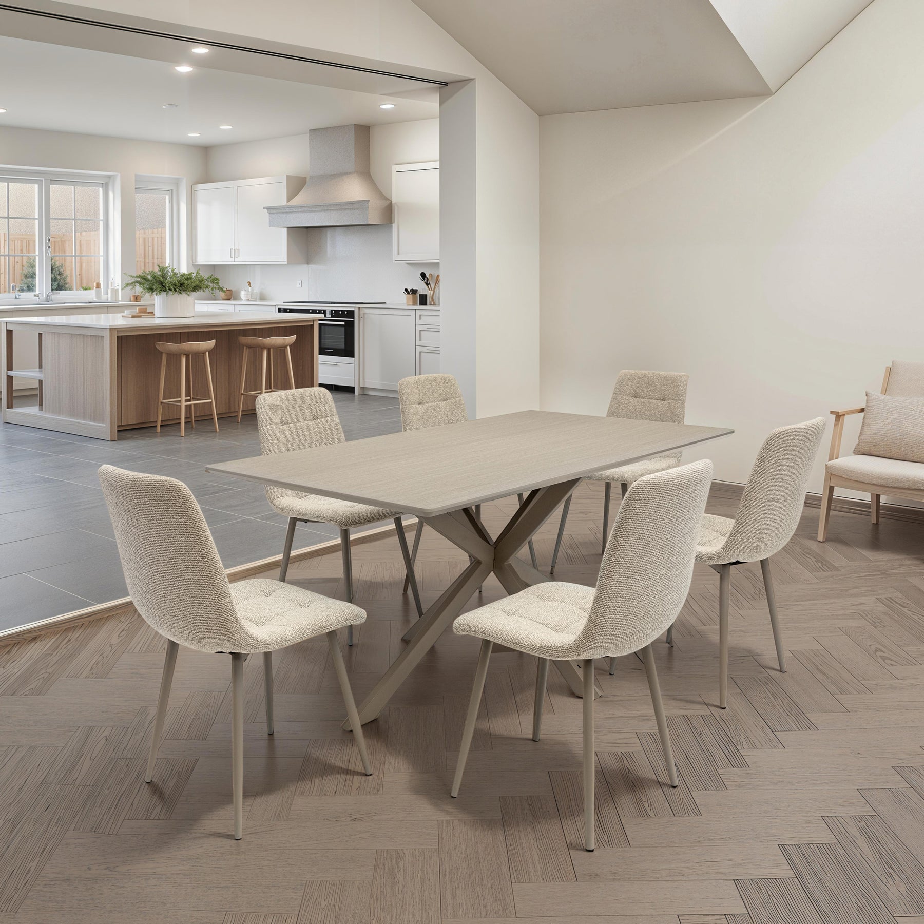 Hadley 160cm Dining Table from Roseland Furniture