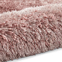 Newton Rose Pink Deluxe Shaggy Rug