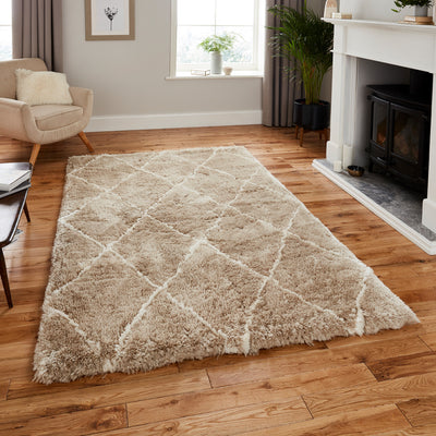 Braddock Diamond Shaggy Rug