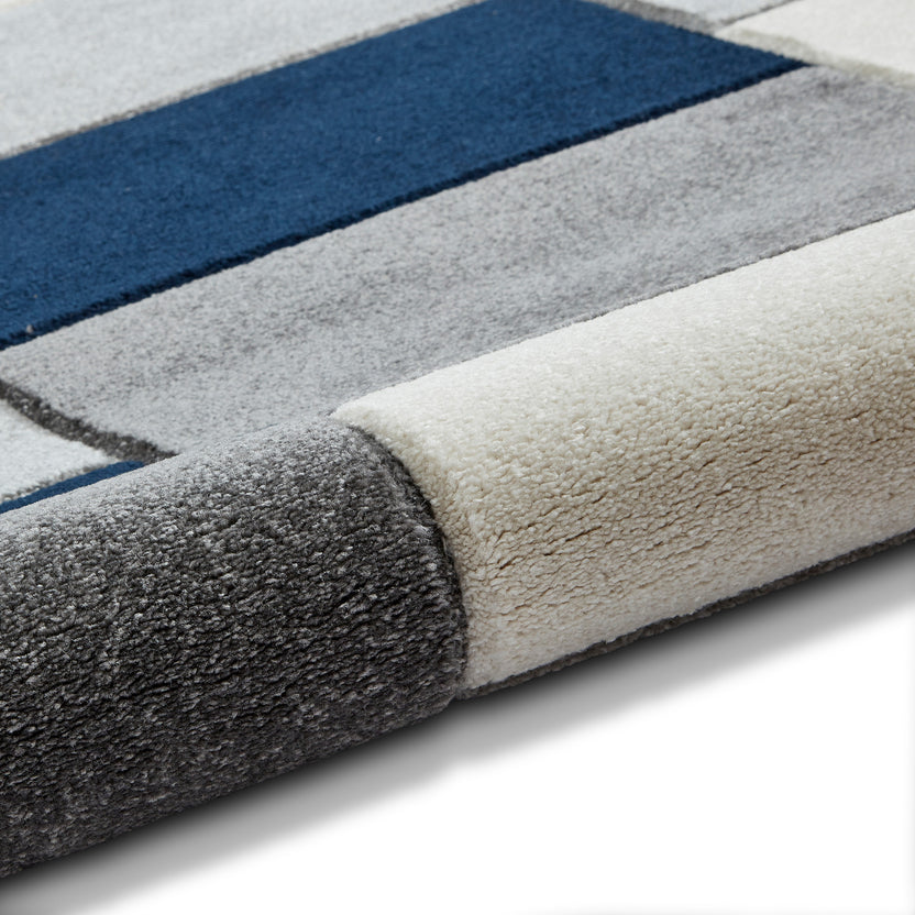 Regis Geometric Cube Rectangular Rug for Living Room or Bedroom ...