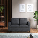 Myles Grey Fabric 2 Seater Sofa from Roseland Furniture