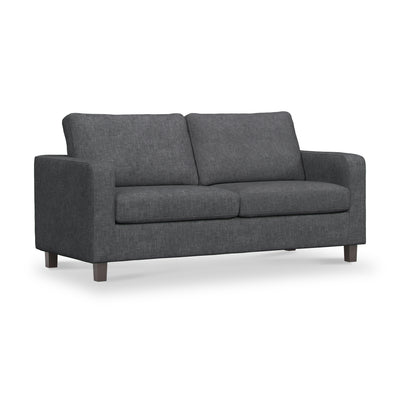 Myles Grey Fabric 3 Seater Sofa