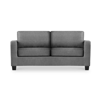 Myles Grey Fabric 3 Seater Sofa