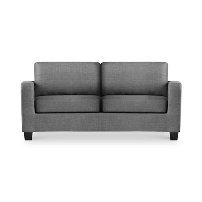 Myles Grey Fabric 3 Seater Sofa