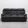 Stanford Charcoal Dual Motor Power Reclining 3 Seater Sofa from Roseland Furniture