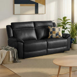 Alden Leather Recliner 3 Seater Sofa by Roseland Furniture