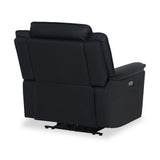 Alden Black Leather Power Recliner Armchair from Roseland Furniture