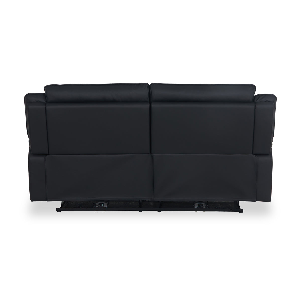 Alden Black Power Leather Recliner 3 Seater Sofa from Roseland Furniture