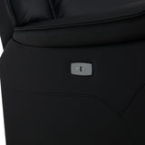 Alden Black Power Leather Recliner 3 Seater Sofa from Roseland Furniture
