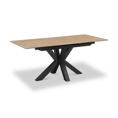 Hurley Wood 120-160cm Extending Ceramic Dining Table
