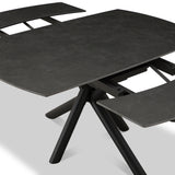 Draven 140-200cm Extending Ceramic Dining Table from Roseland Furniture