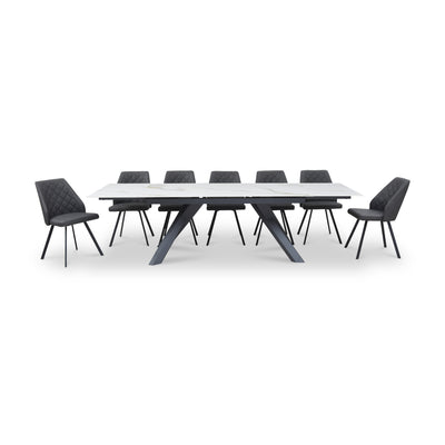 Salma 180-280cm Extending Ceramic Dining Table