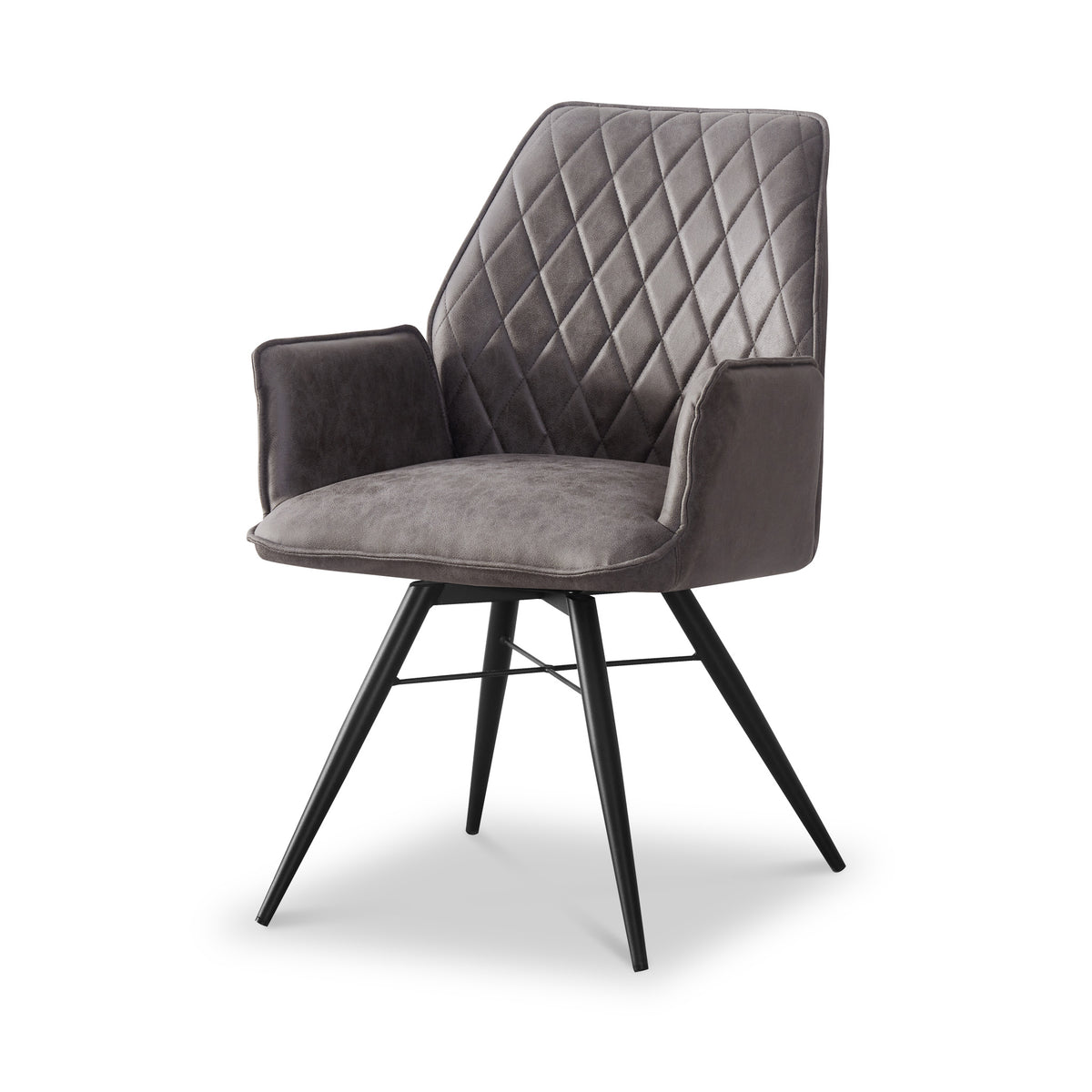 Quinn Faux Leather Dining Chair from Roseland Furniture
