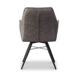 Quinn Faux Leather Dining Chair from Roseland Furniture
