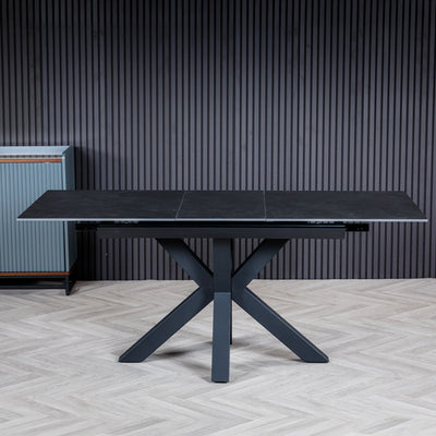 Hurley 120-160cm Extending Ceramic Dining Table