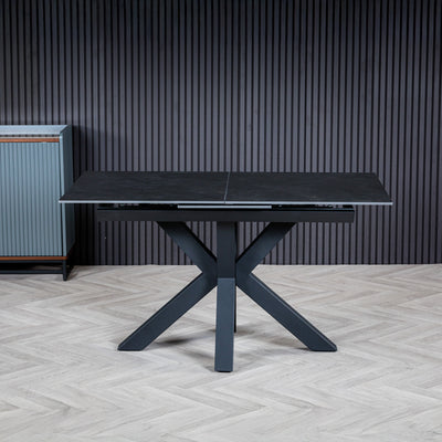 Hurley 120-160cm Extending Ceramic Dining Table