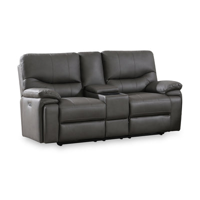 Cooper Tech Dual Power Recliner 2 Seater Sofa with Console