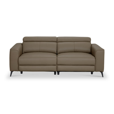 Radford Leather Dual Power Recliner 3 Seater Sofa