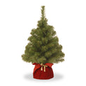 Nobel Spruce 2ft Christmas Tree Minature In Burgundy Bag from Roseland